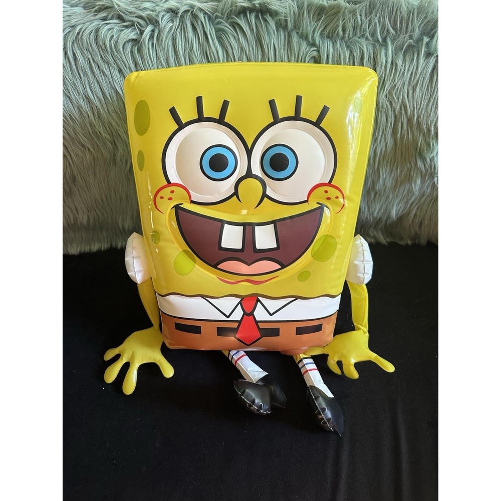 Rare Nickelodeon SpongeBob SquarePants 2001 Inflatable Ballon Toy SHIPS DEFLATED
